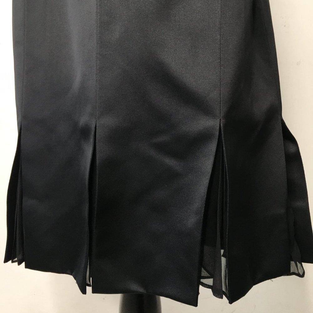Bill Blass Women's Black Evening Skirt Size 14 Cocktail - Picture 3 of 16